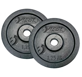Black Cellular Weight 2x1.25 Kg Best Sporting Fi 30mm
