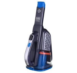 Black &amp; Decker BHHV520BF handheld vacuum Black, Blue, Silver Bagless
