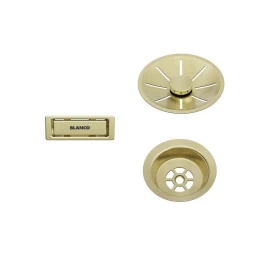 Blanco ventilių komplektas satin gold, 203476