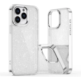 Blizgantis Dėklas samsung Galaxy S25 Edge Glitter Case - Skaidrus