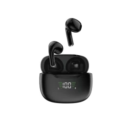 bluetooth 5.1 Belaidės Ausinės Tws U15n Led Juodos Spalvos