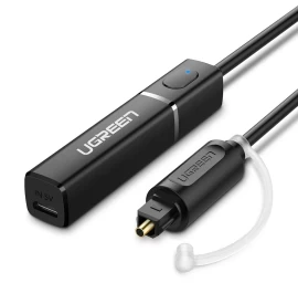 bluetooth Siųstuvas 4.2 Belaidis Toslink Garso Adapteris, Juodas