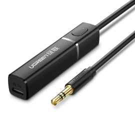 bluetooth Siųstuvas 5.0 Belaidis Garso Adapteris 3,5 Mm Mini Lizdas Juodas