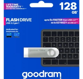 Blykstė Goodram Uno3-1280s0r11 (128 Gb / Sidabrinė )