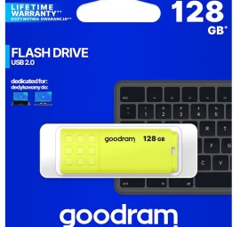 Blykstės Atmintinė Goodram Ume2 128 Gb Yellow (128 Gb /usb 2.0 /yellow )
