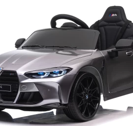 Bmw M4 Grey Akumuliatorinis Automobilis Eva Odinis Nuotolinio Valdymo Pultas Ličio Jonų Akumuliatorius