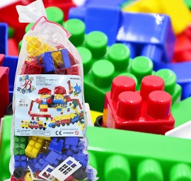 Bobo Plastikiniai Blokeliai 100 Vnt.