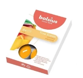 bolsius Mango Vaško Lydytuvai, 6 Vnt.