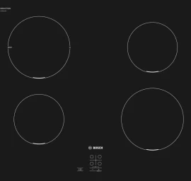 Bosch Serie 2 PUG611AA5E hob Black Countertop 60 cm Zone induction hob 4 zone(s)