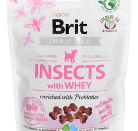 BRIT Care Dog Insects&amp;Whey skanėstai šunims, 200 g