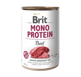 BRIT Mono Protein Beef - wet dog food - 400 g