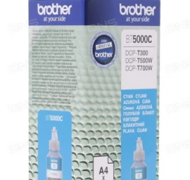 Brother BT5000C Rašalo papildymo buteliukas, Žydra