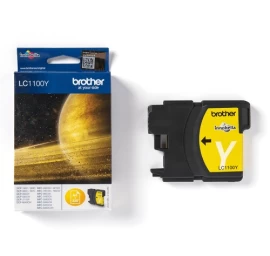 Brother LC-1100Y (LC1100Y) Rašalinė kasetė, Geltona