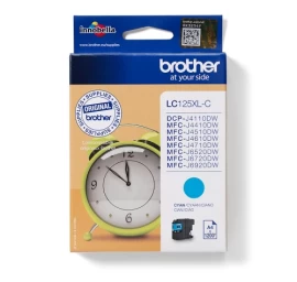 Brother LC125XL (LC125XLC) Rašalinė kasetė, Žydra