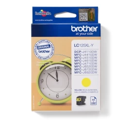 Brother LC125XL (LC125XLY) Rašalinė kasetė, Geltona