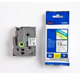Brother TZe-241 (TZE241) Laminuotos ženklinimo juostos kasetė P-touch, Black on White 18mm, 8m