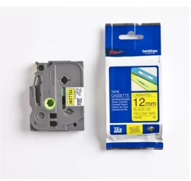 Brother TZe-631 (TZE631) Laminuotos ženklinimo juostos kasetė P-touch, Black on Yellow 12mm, 8m