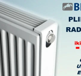 Universalaus pajungimo radiatoriai IKI -45%