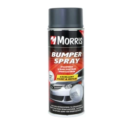 Buferių purškalas plastmasės blizgėjimui MORRIS 33867, 400ml pilka sp.
