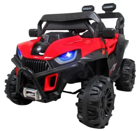 Buggy X8n Akumuliatorinis Automobilis, Raudonos Spalvos, Eko Odos Sėdynė