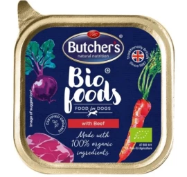 BUTCHER'S Bio Foods with beef - Wet dog food - 150 g