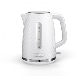 C280B ELDOM Kettle ELLI, capacity 1.7 l, power 2200 W, black, strix, white