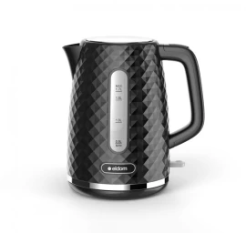C280C ELDOM Kettle ELLI, capacity 1.7 l, power 2200 W, black, strix, black