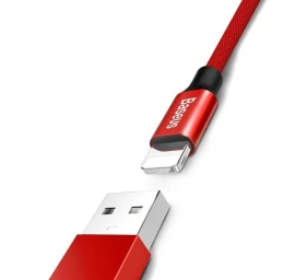 Cable Baseus Yiven Lightning 180 cm 2A - red