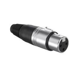 CABLE CONNECTOR 3-PIN   XLE FEMALE