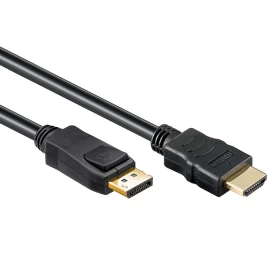 Cable GEMBIRD CC-DP-HDMI-6 (DisplayPort M - HDMI M; 1,8m; black color)