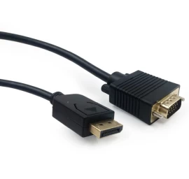 Cable GEMBIRD CCP-DPM-VGAM-6 (D-Sub (VGA) M - DisplayPort M; 1,8m; black color)