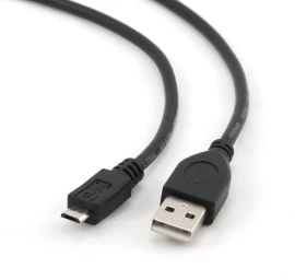 Cable GEMBIRD CCP-MUSB2-AMBM-6 (USB M - Micro USB M; 1,8m; black color)