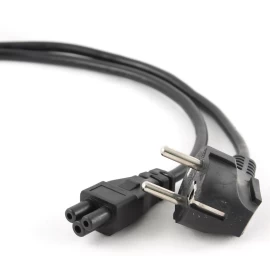 Cable GEMBIRD PC-186-ML12 (3-Pin M - Schuko, Shuko M; 1,8m; black color)