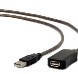 Cable GEMBIRD UAE-01-5M (USB 2.0 M - USB 2.0 F; 5m; black color)