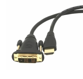 Cable HDMI-DVI gold      plated 1.8m