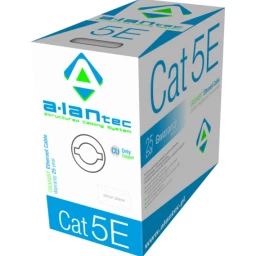 Cable network A-LAN DRUT 100 miedź 24 AWG KIU5PVC305 (U/UTP; 305m; 5e; gray color)