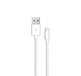 Cable SAVIO CL-126 (USB type C - USB 2.0 type A ; 1m; white color)