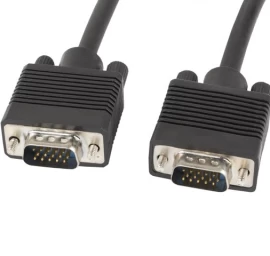Cable VGA Ferryt 1.8M   M/M Shield black