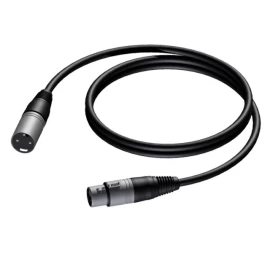 CABLE XLR MALE-XLR      FEMALE 0.5 M
