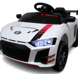 Cabrio A1 White, Akumuliatorinis Automobilis, Supimo Funkcija, Pilotas