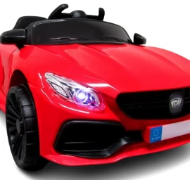 Cabrio Z6 Raudonas, Akumuliatorinis Automobilis