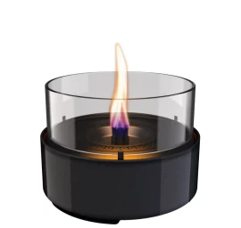 CAFE 18 stalo židinys, juodas, naudojamas Tenderfuel skystis