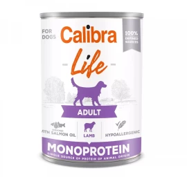 CALIBRA Life Adult Monoprotein Lamb - wet dog food - 400g