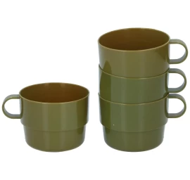 Camp Active Military 4 Vnt. Kelioninis Puodelis
