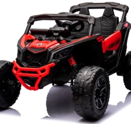 Can Am Maverick Red 4x4 4x200 Wat Akumuliatorius Automobilis Eva Odinis Pilotas Aku Li-on