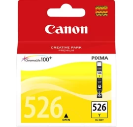 Canon CLI-526 Y (4543B001) Rašalinė kasetė, Geltona