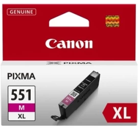 Canon CLI-551XL M (6445B001) Rašalinė kasetė, Purpurinė