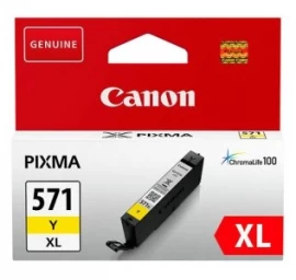 Canon CLI-571XL Y (0334C001) Rašalinė kasetė, Geltona