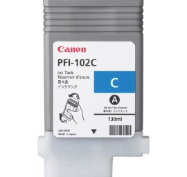 Canon PFI-102C (0896B001) Rašalinė kasetė, Žydra