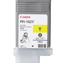 Canon PFI-102Y (0898B001) Rašalinė kasetė, Geltona